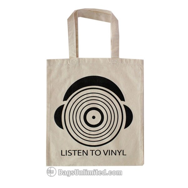 Cotton Tote - Record Design